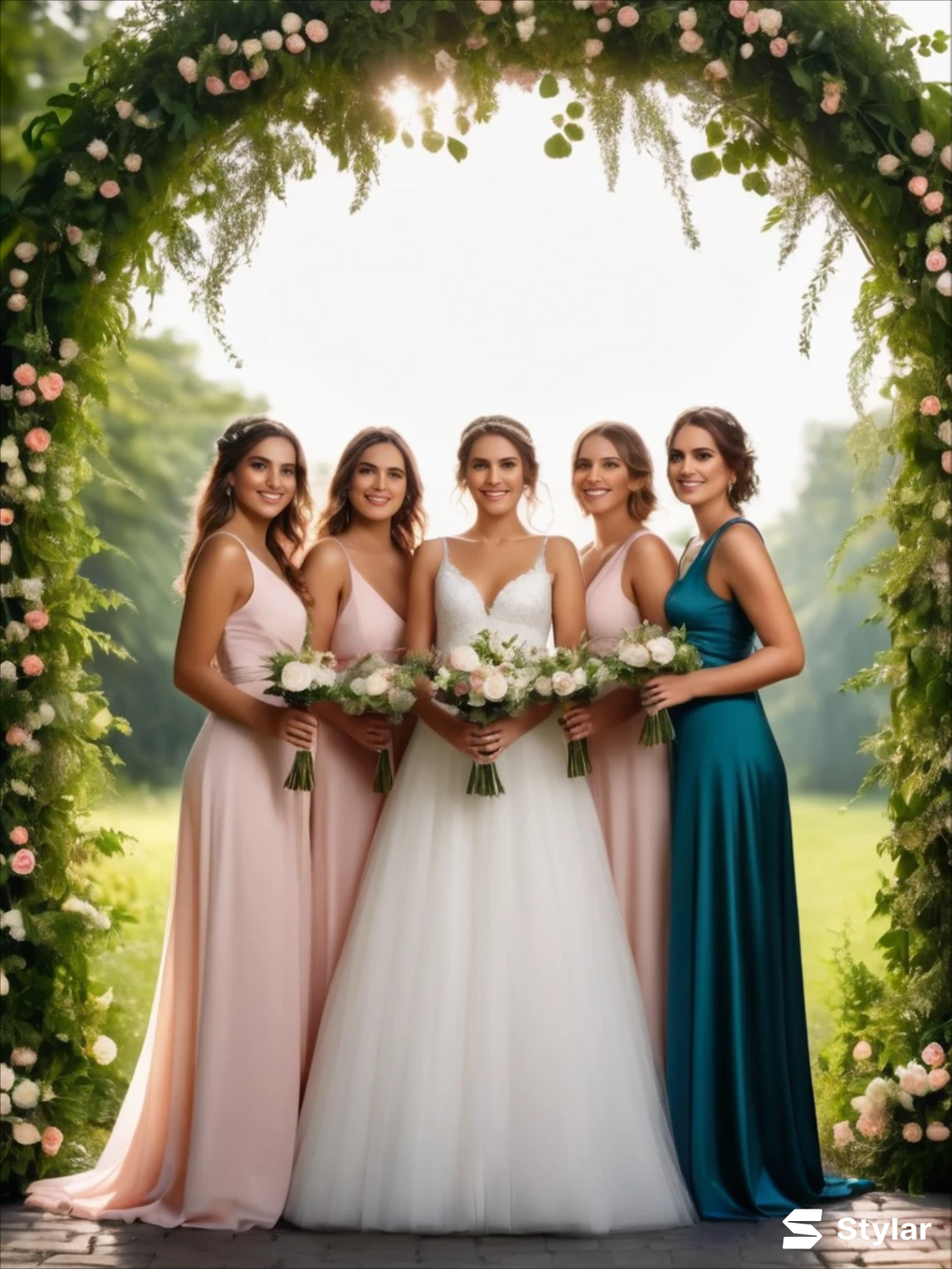 fairy wedding bridesmaids