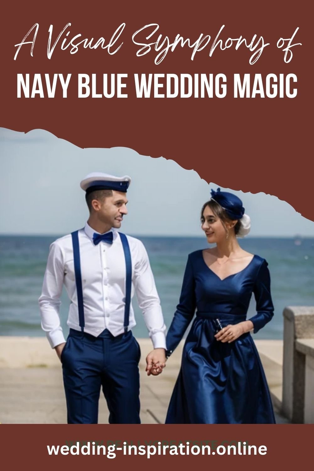 navy blue wedding