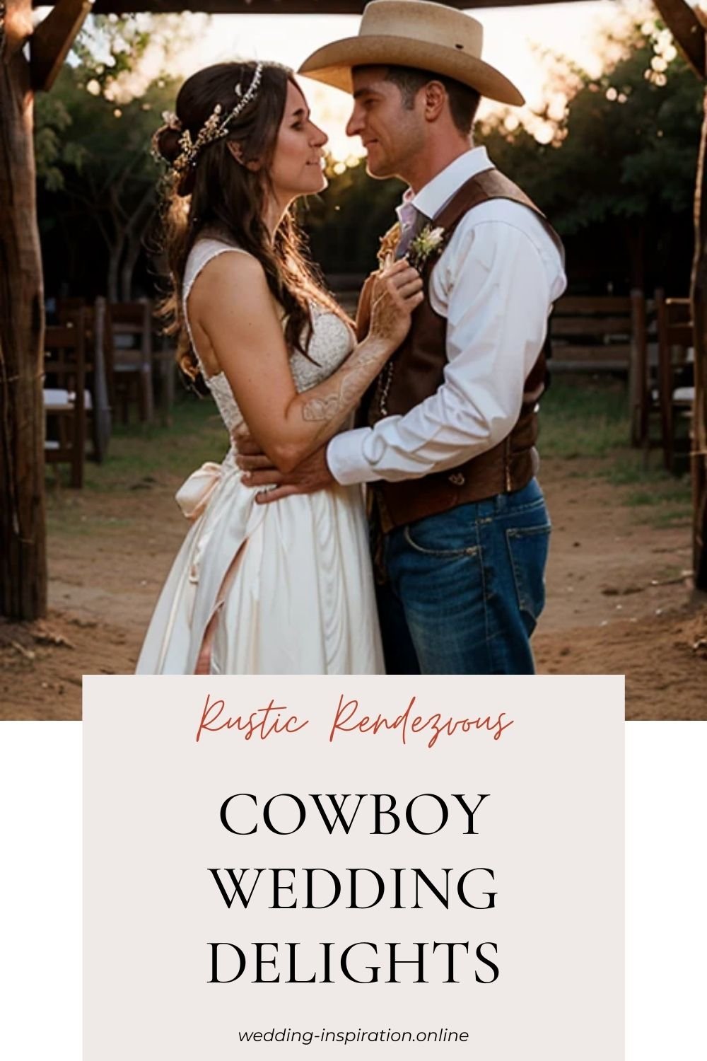 cowboy wedding