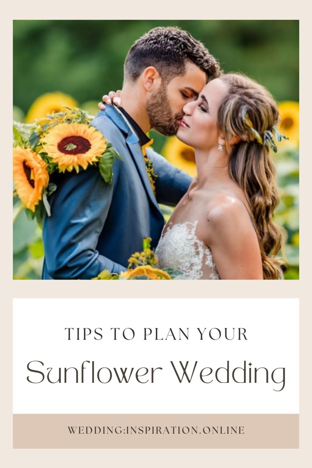 sunflower wedding
