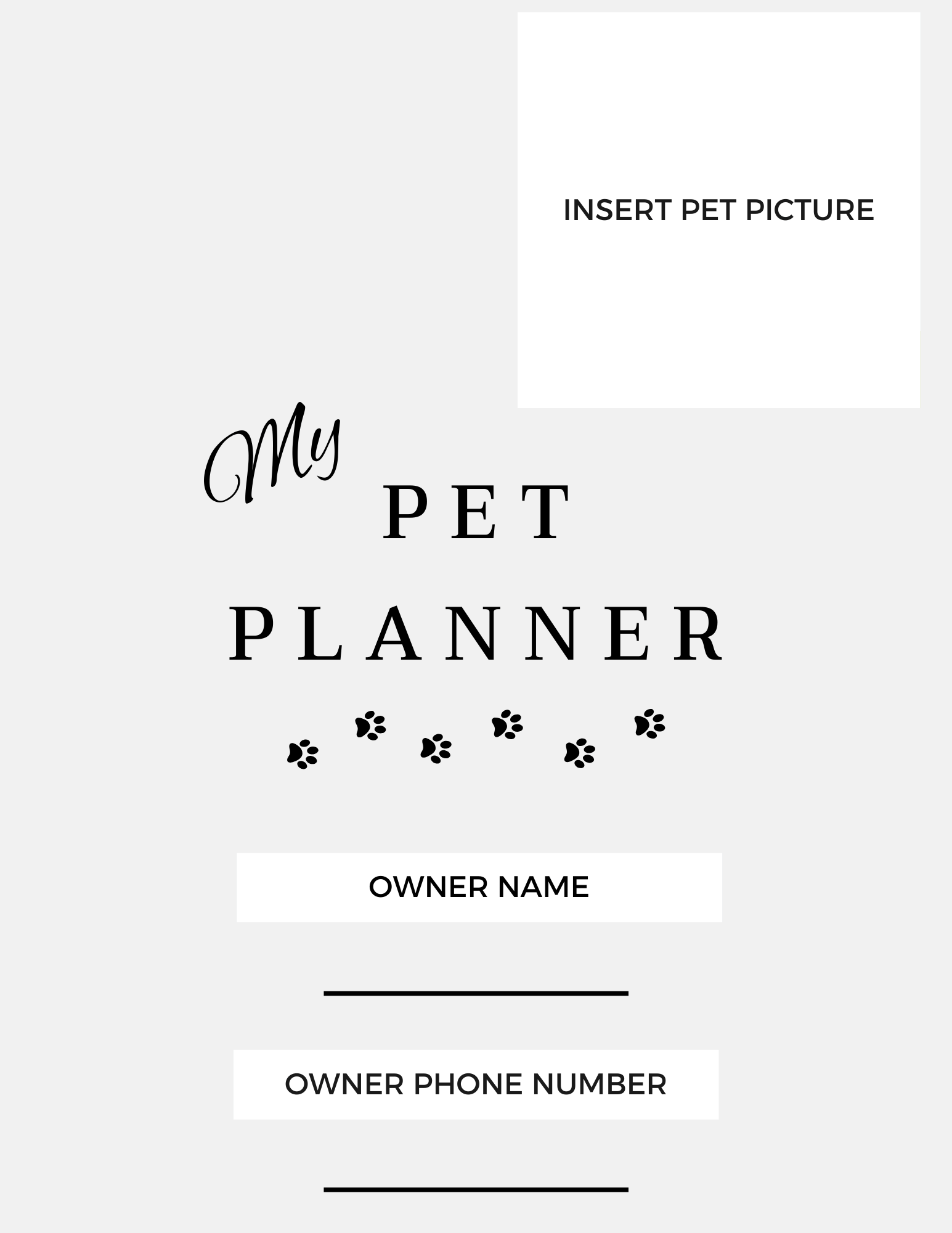 Pet Planner Template Payhip pet-planner-template-payhip