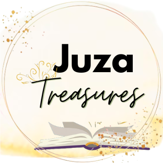 An image of an open book and treasures coming out, showing that we will reflect on the Qur'an and uncover the meanings of the verses and stories