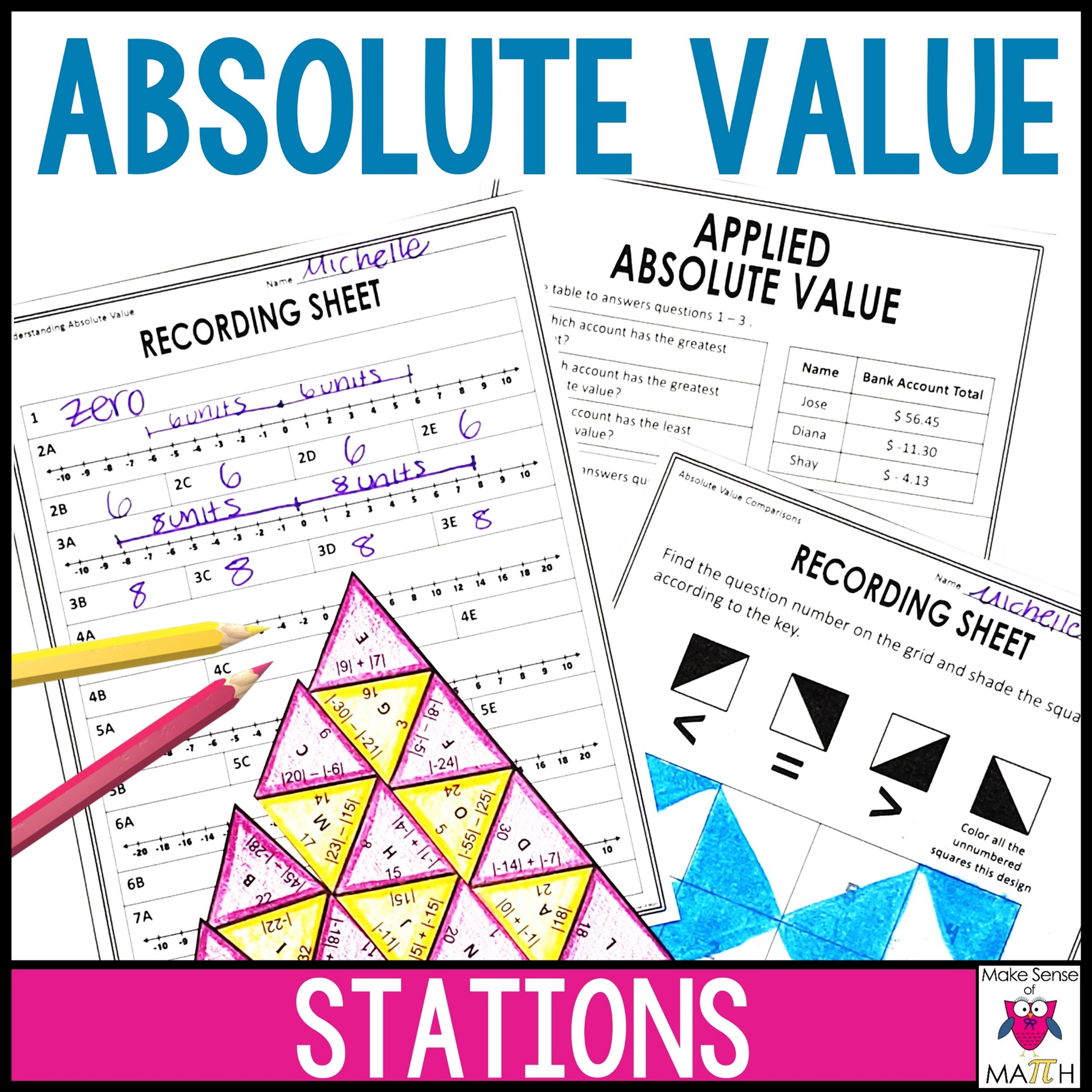 Make Sense of Math - Stations