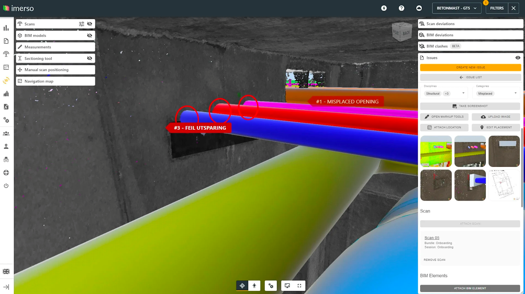 Imerso: Bridging the gap between BIM Models and Real-World construction