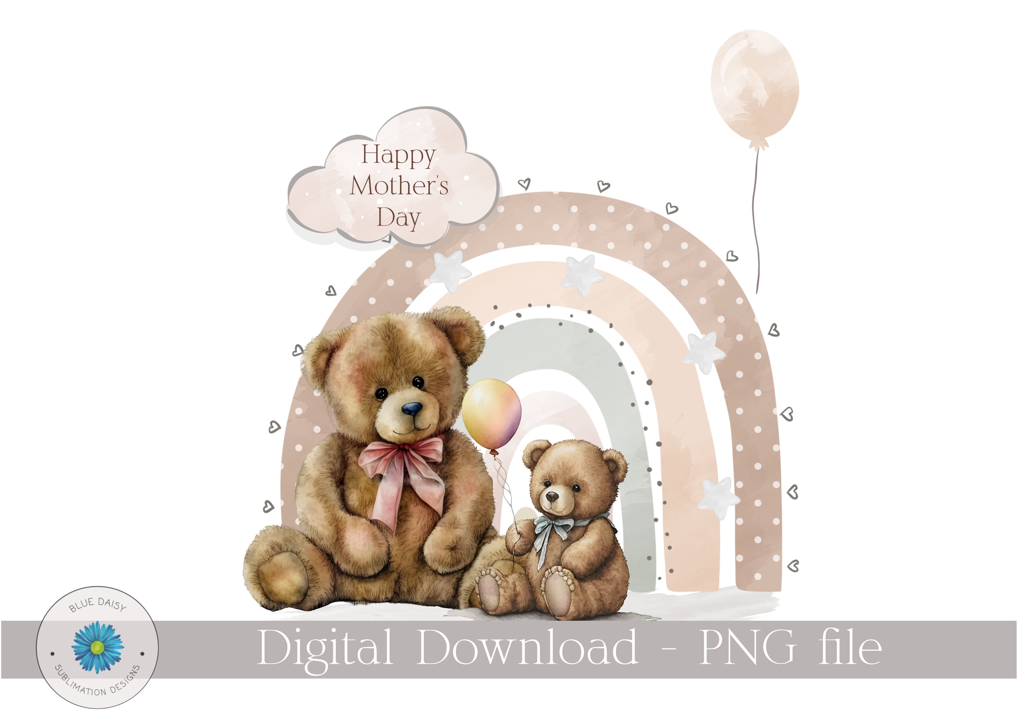 Mother's day rainbow bears - Payhip