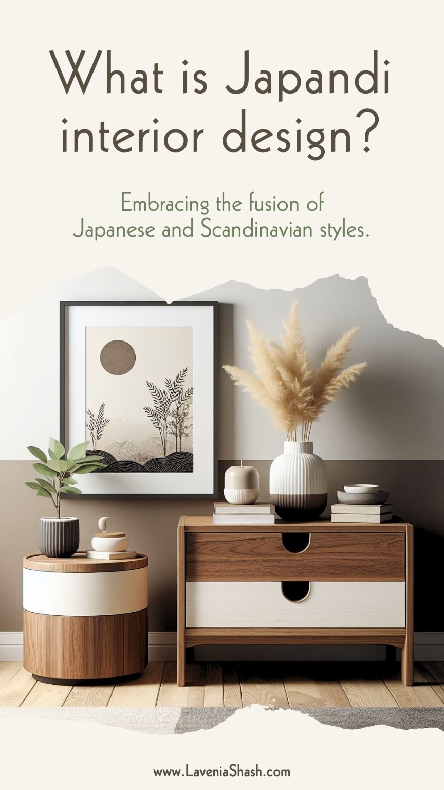 What is Japandi interior design. Japanese wabi-sabi and Scandinavian styles