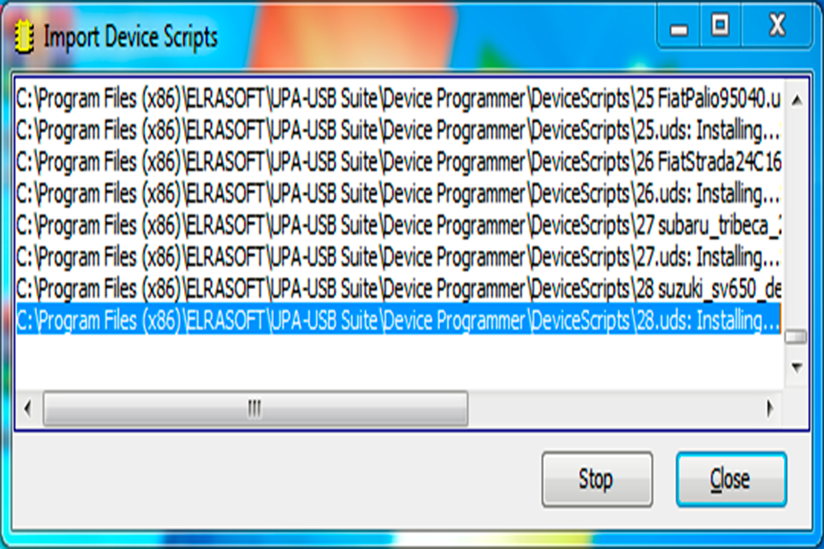 Full Scripts Pack for UPA v1.3 Chinese: Odometer, Immobilizer, Airbag ...