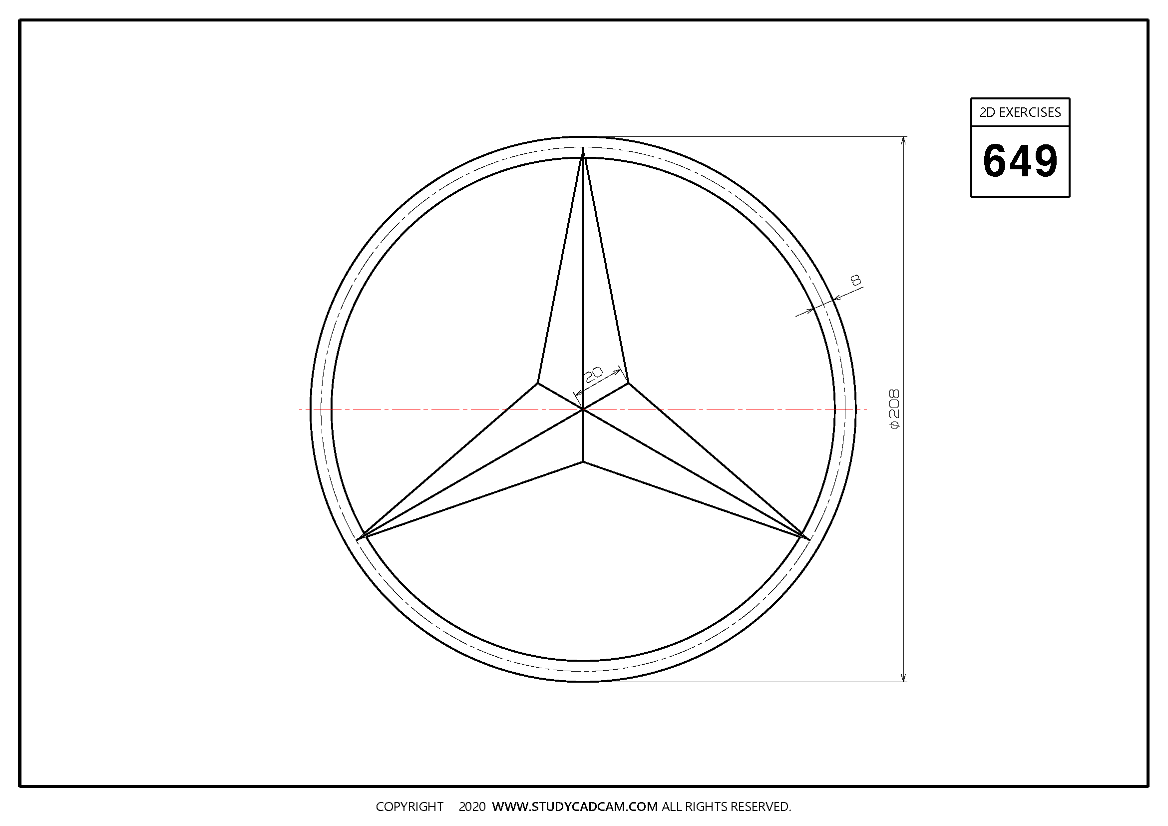 STUDYCADCAM 2D CAD EXERCISES 649 (PDF) - Payhip