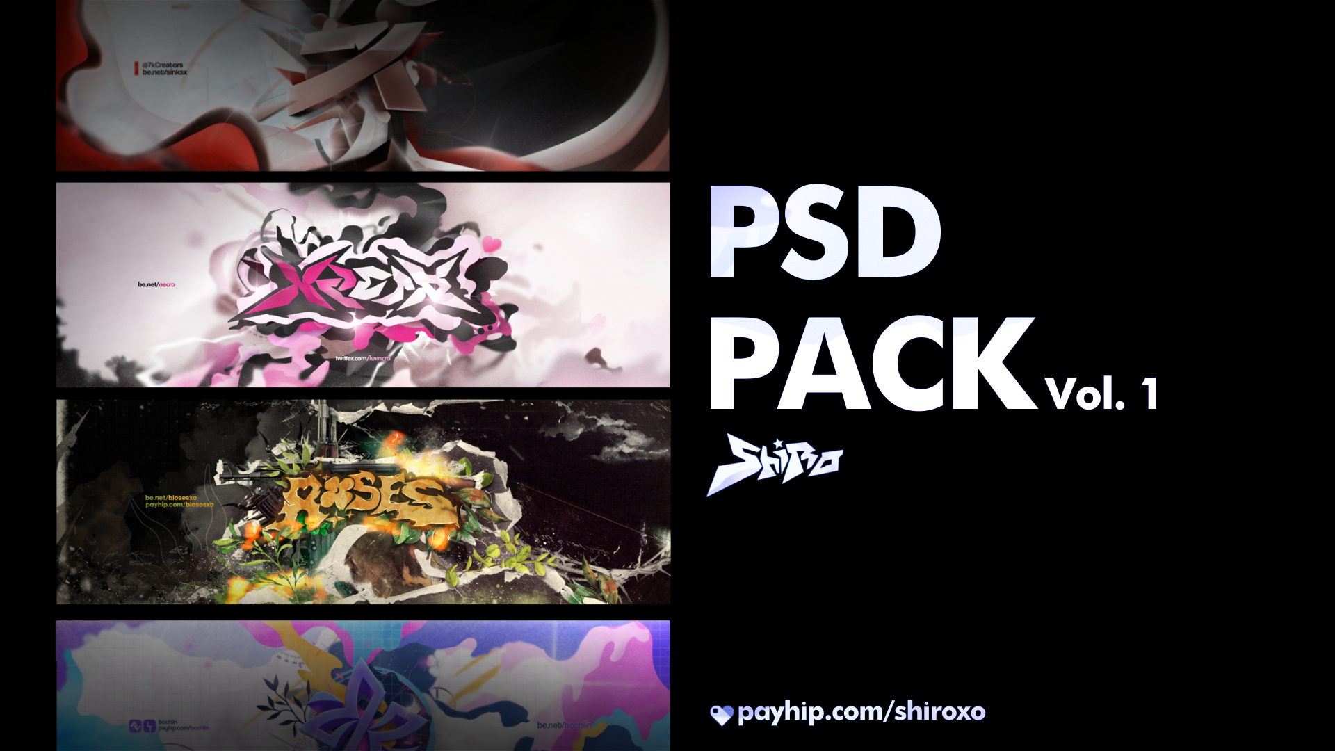 PSD Pack By Shiro - Payhip