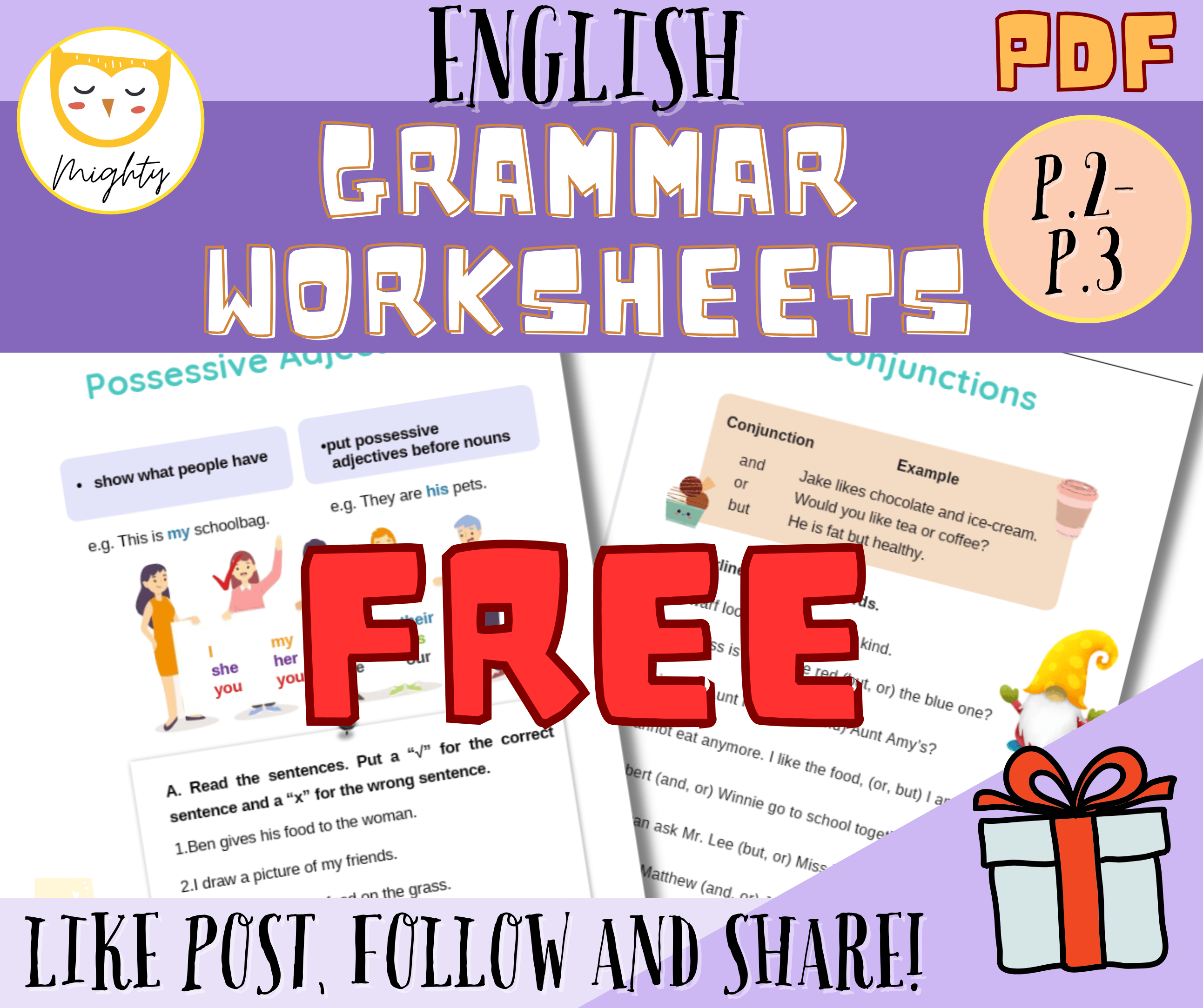 English Worksheets and Exam Papers - 💓Freebies (by fulfilling tasks) 💓
