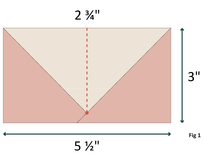 How to trim Flying Geese blocks using a regular ruler