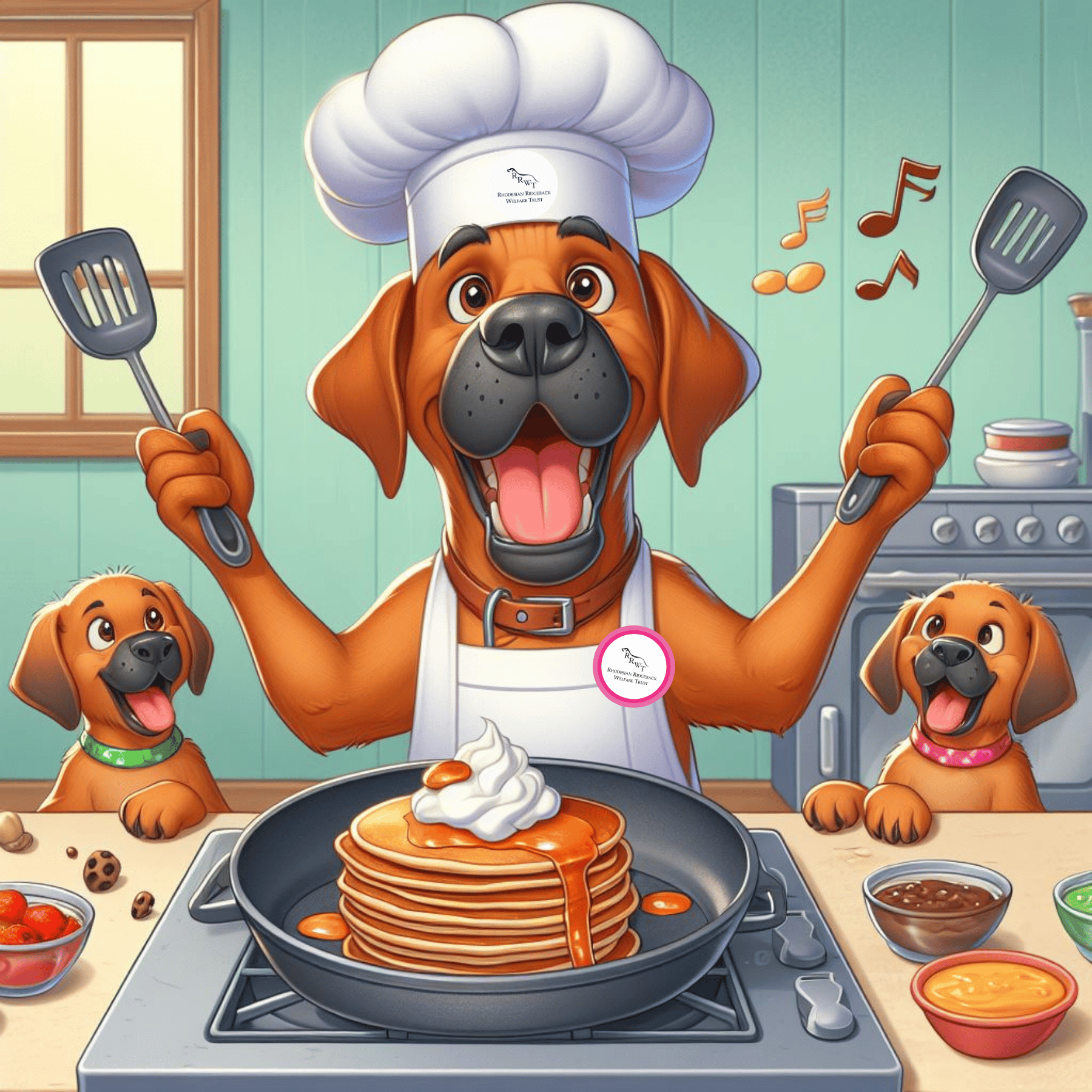 Pancake Day and Rhodesian Ridgebacks: Can They Share in the Fluffy Fun ...
