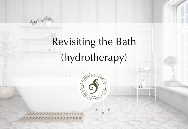 revisiting the bath (hydrotherapy)