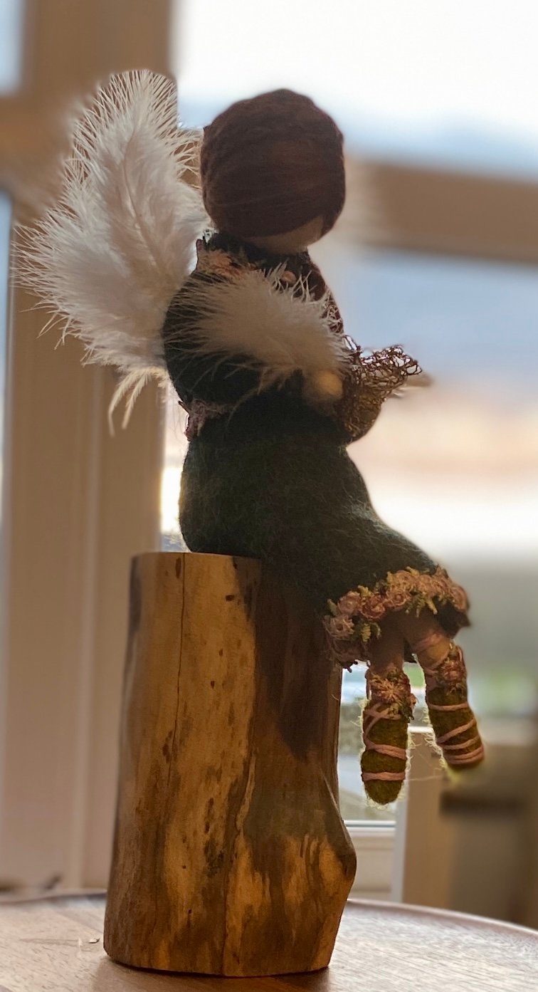 Earth Angel  Needle Felting: Digital Workshop