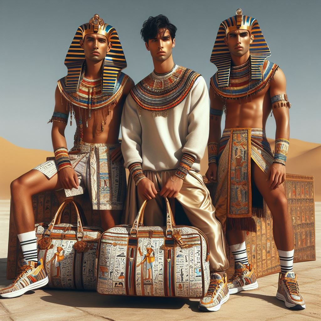 Egyptian Fashion concepts AI-POWERED