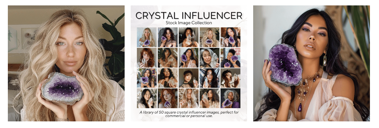 stock images for crystal shops and metaphysical businesses