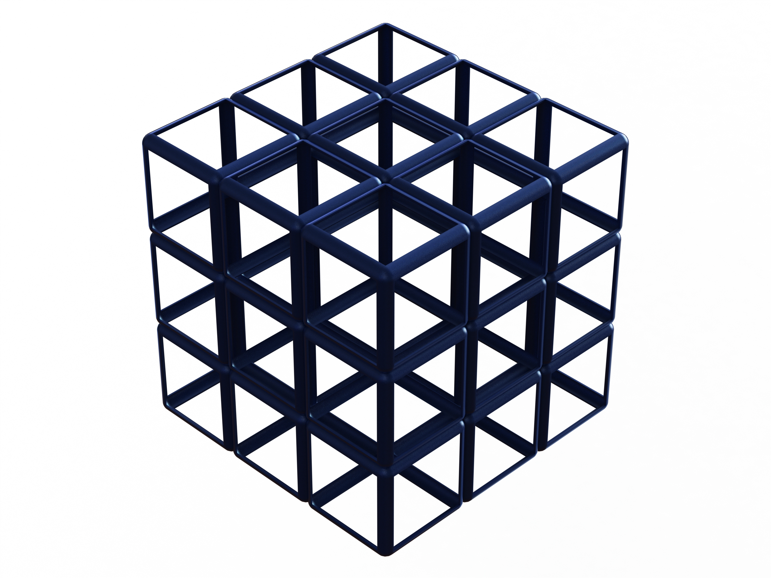 Wireframe Shape Rubik Cube - Payhip
