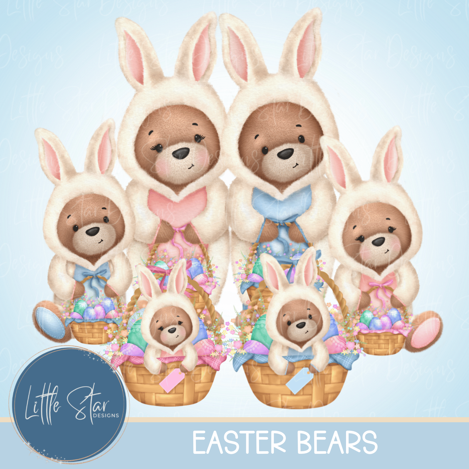 Easter Bears - Payhip