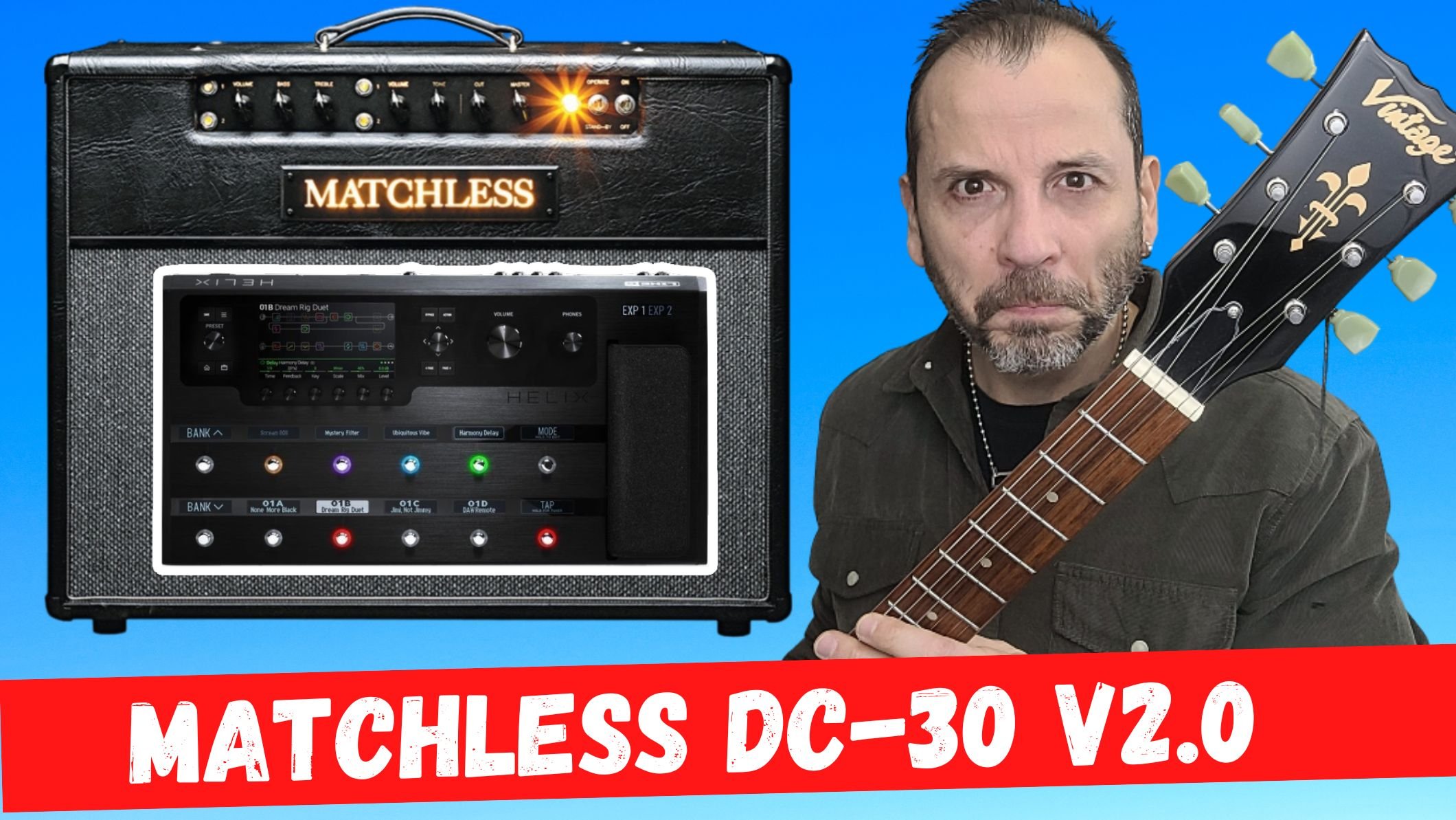 Matchless Racks MATCHLESS DC-30 V2.0 Line6 Helix Floor/LT/Rack/Native. - Payhip