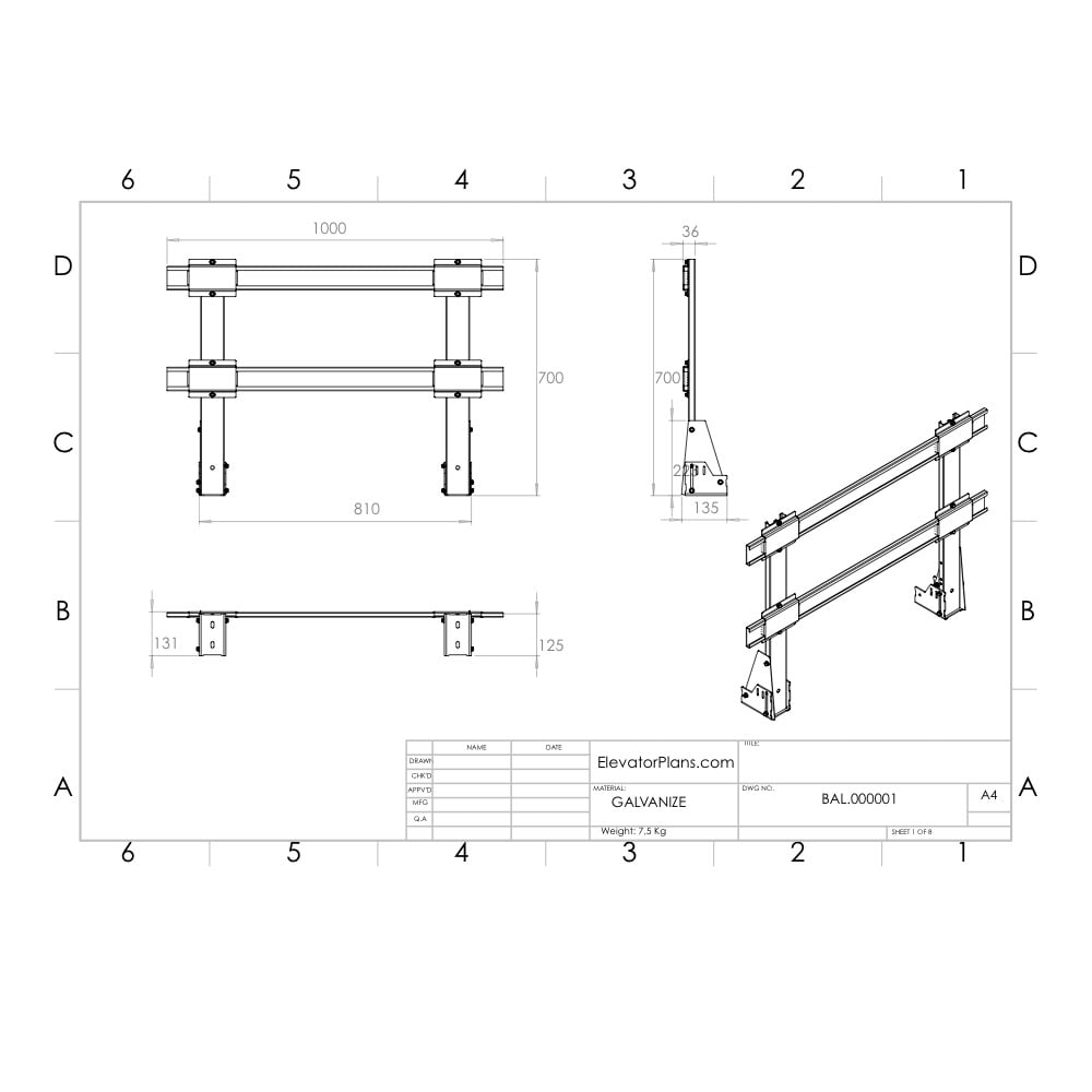 standard balustrade pdf design image