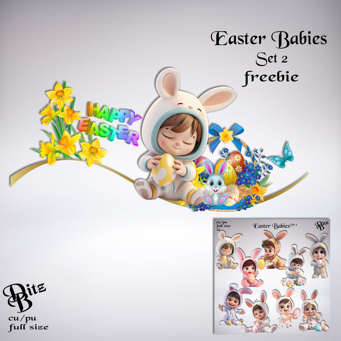 Easter Babies Set 2 - Payhip