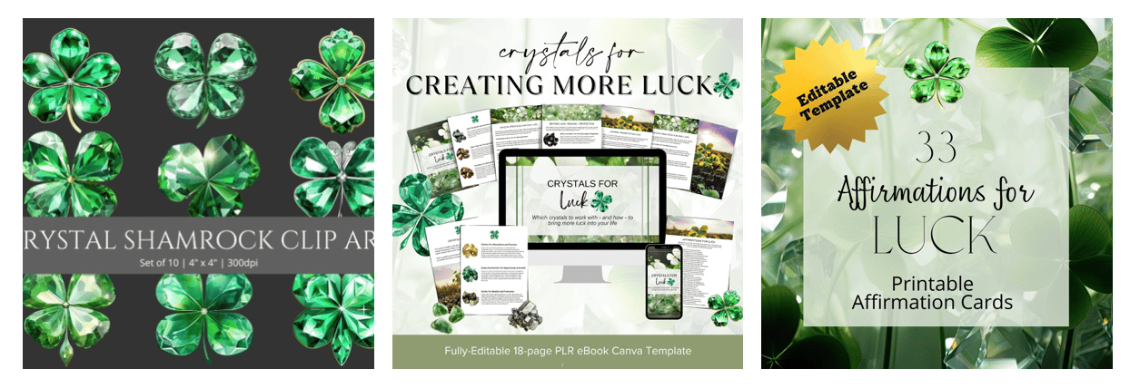 crystals for luck st patricks day