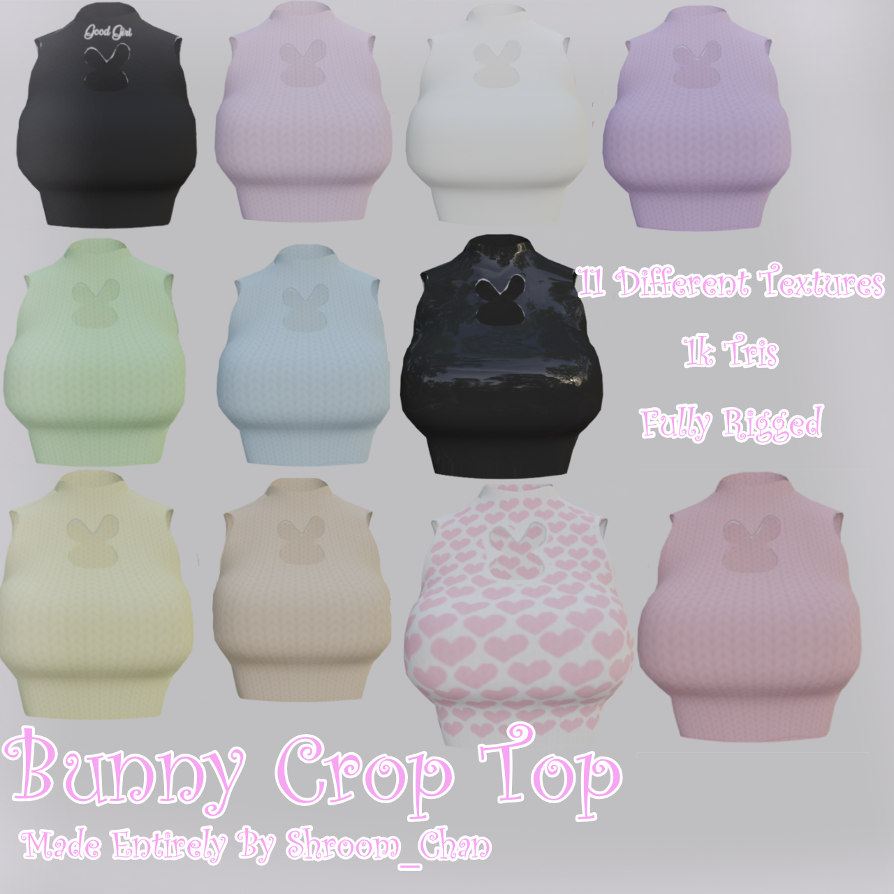 Bunny Crop Top - Payhip