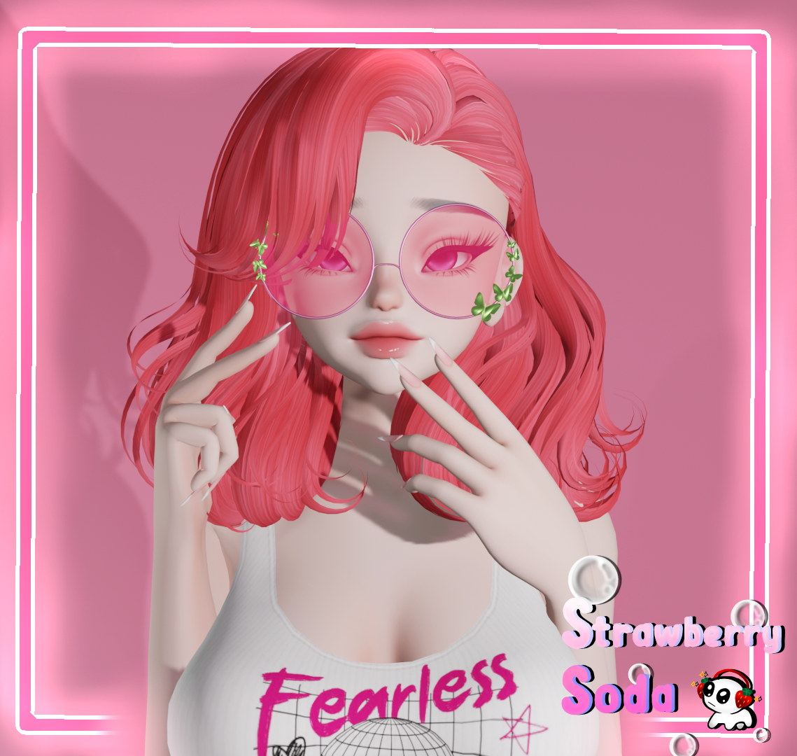 Butterfly Glasses! (First Asset!)