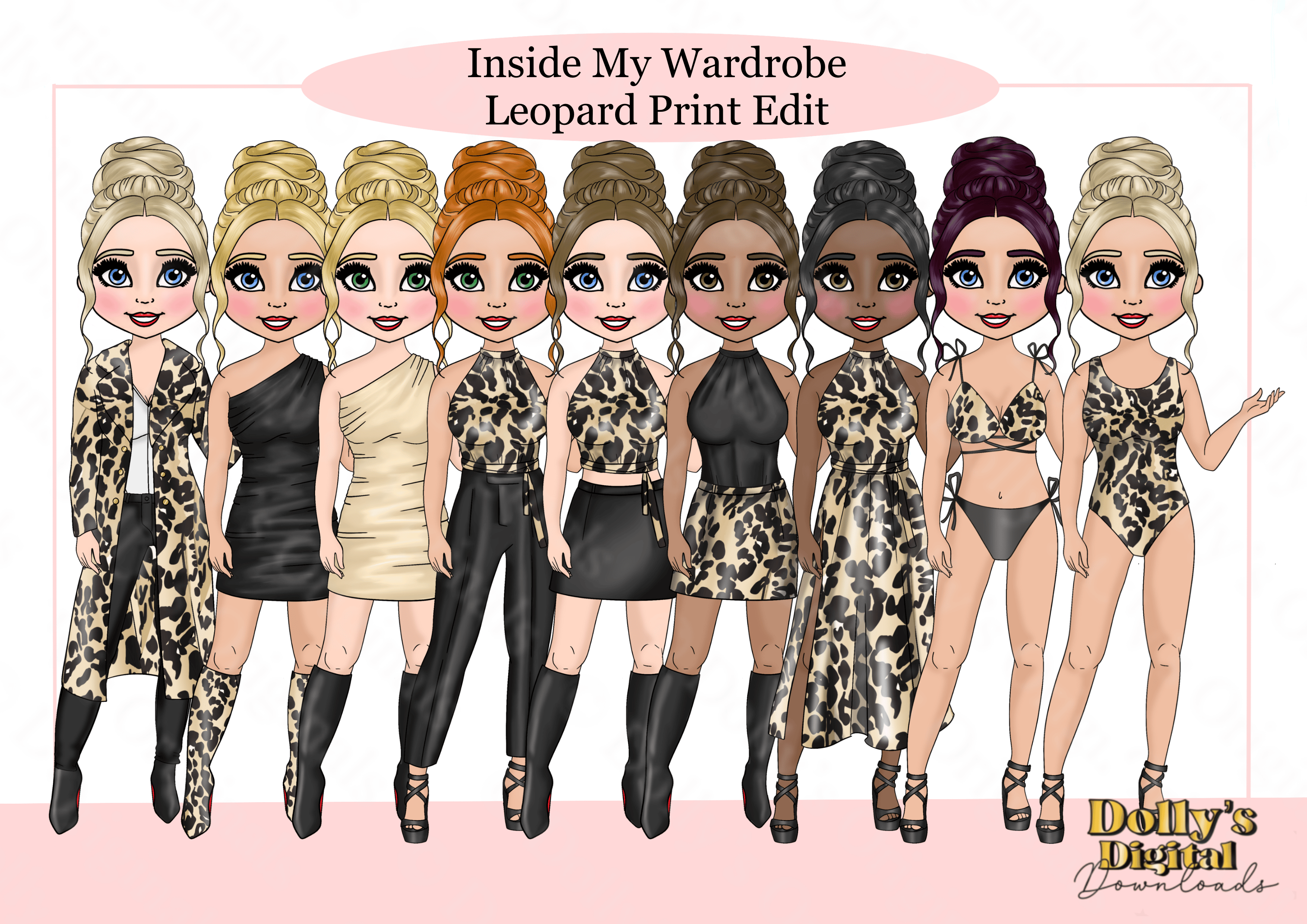 Inside My Wardrobe Dolly Leopard Print Edit - Payhip