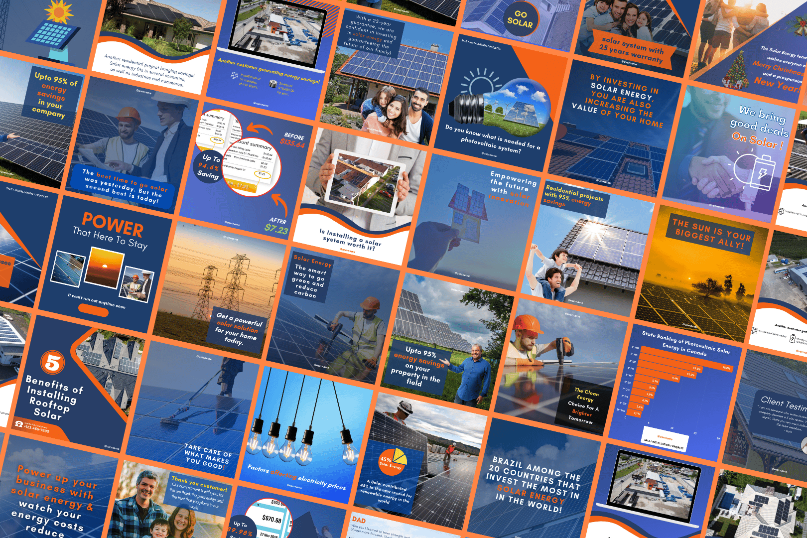 50 Solar Energy Canva Templates For Social Media - Payhip