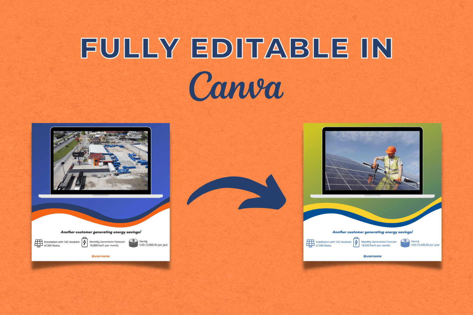 50 Solar Energy Canva Templates For Social Media - Payhip