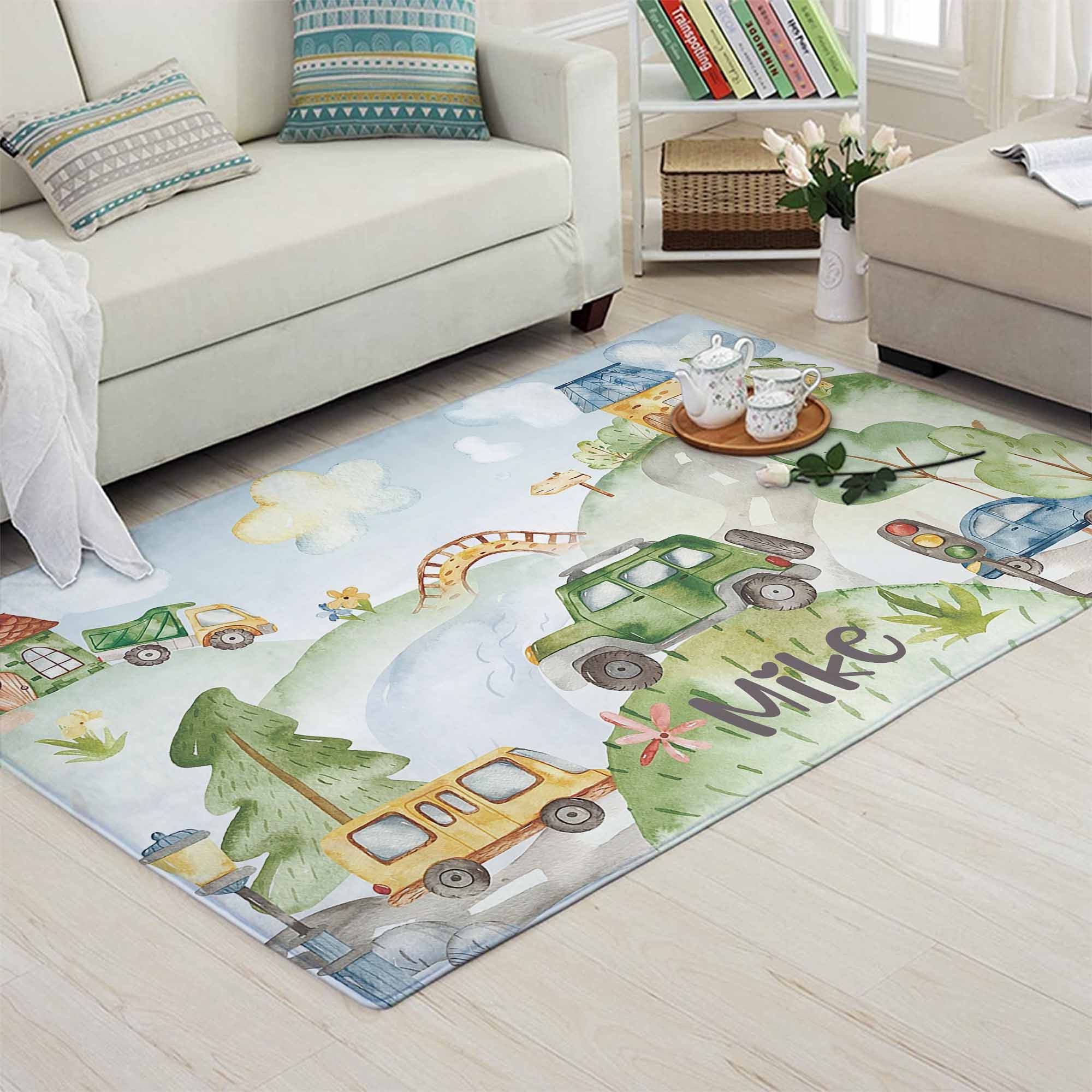 City Road Car Kids Playroom Rug - Payhip