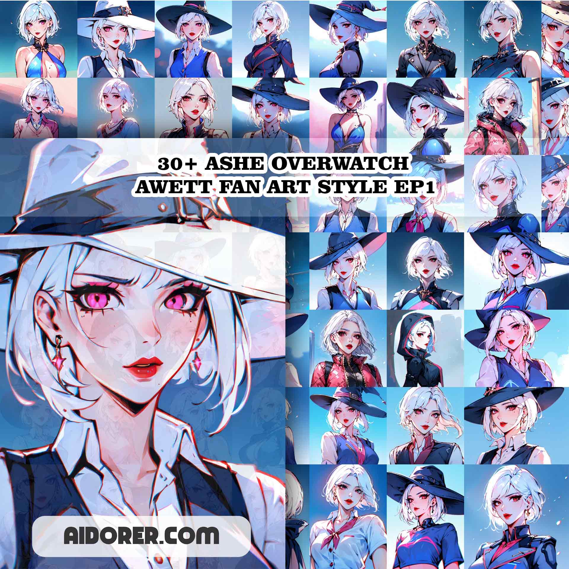 30 ASHE OVERWATCH AWETT FAN ART STYLE EP1 - Payhip