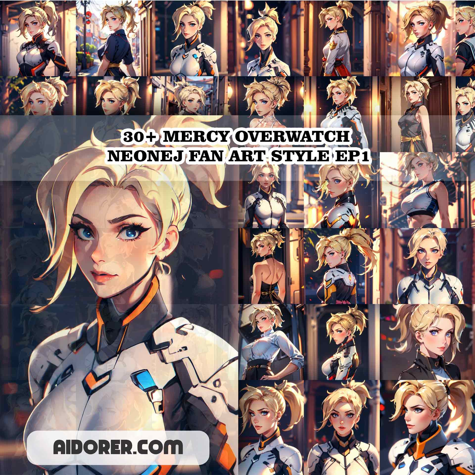 30 MERCY OVERWATCH NEONEJ FAN ART STYLE EP1 - Payhip