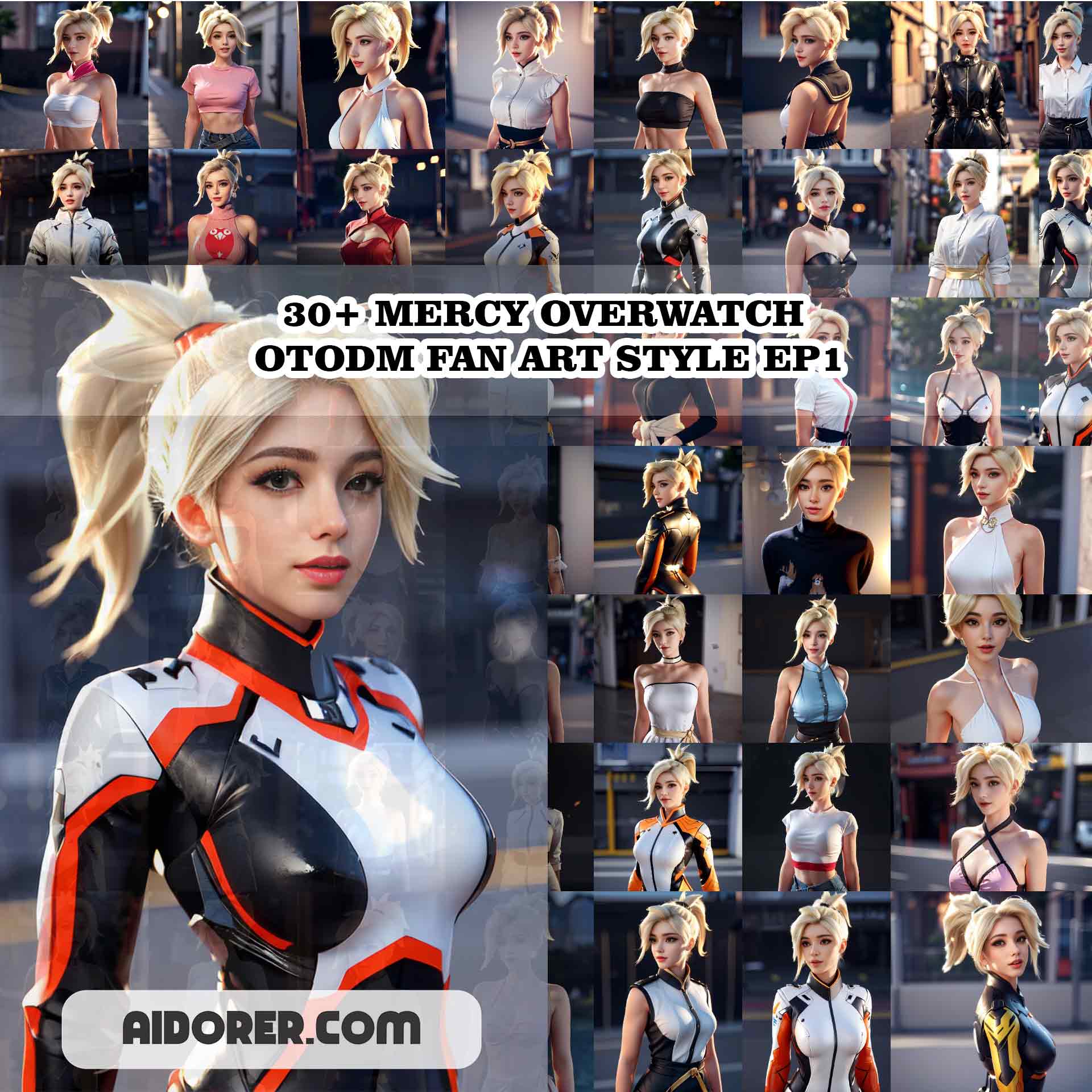 30 MERCY OVERWATCH OTODM FAN ART STYLE EP1 - Payhip