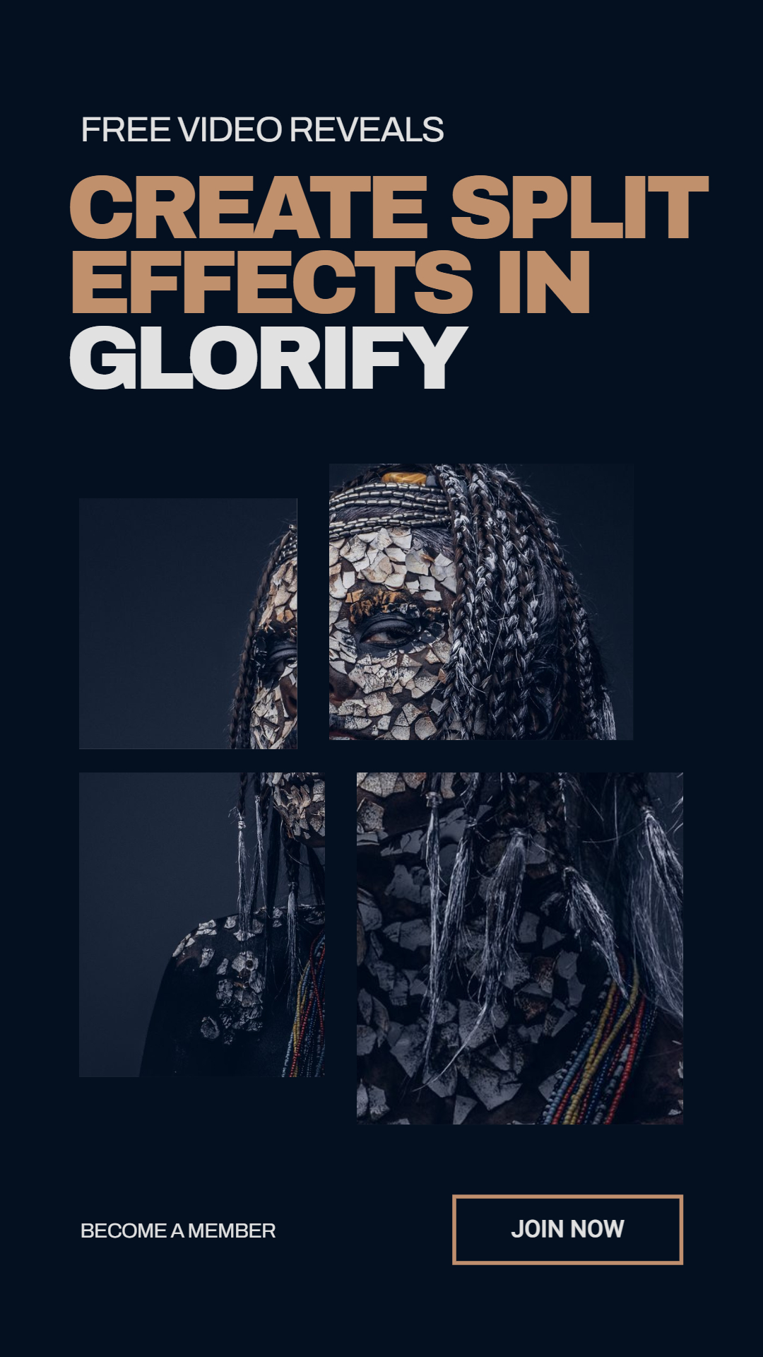 Glorify template - Split Image