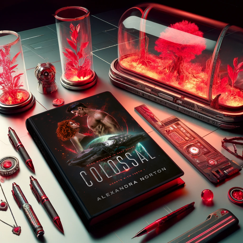 Colossal cover flatlay