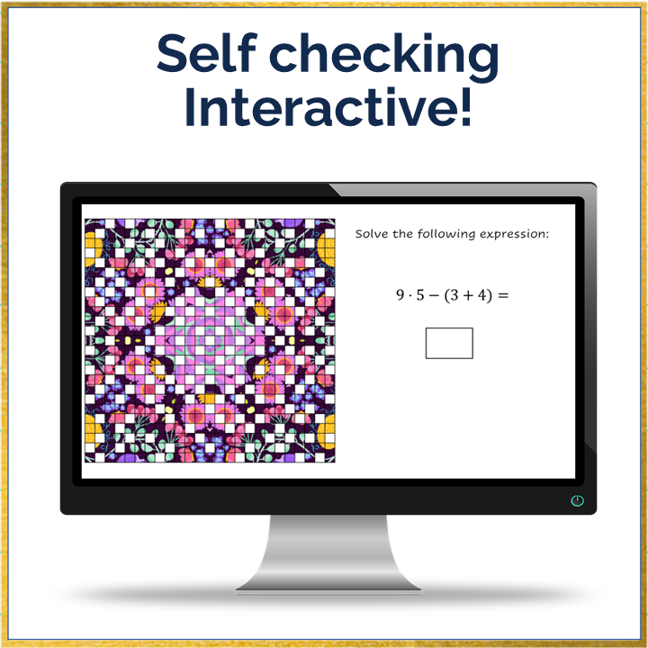Order of Operations Pixel Art