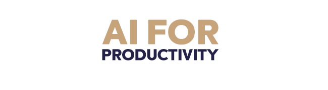 AI for productivity