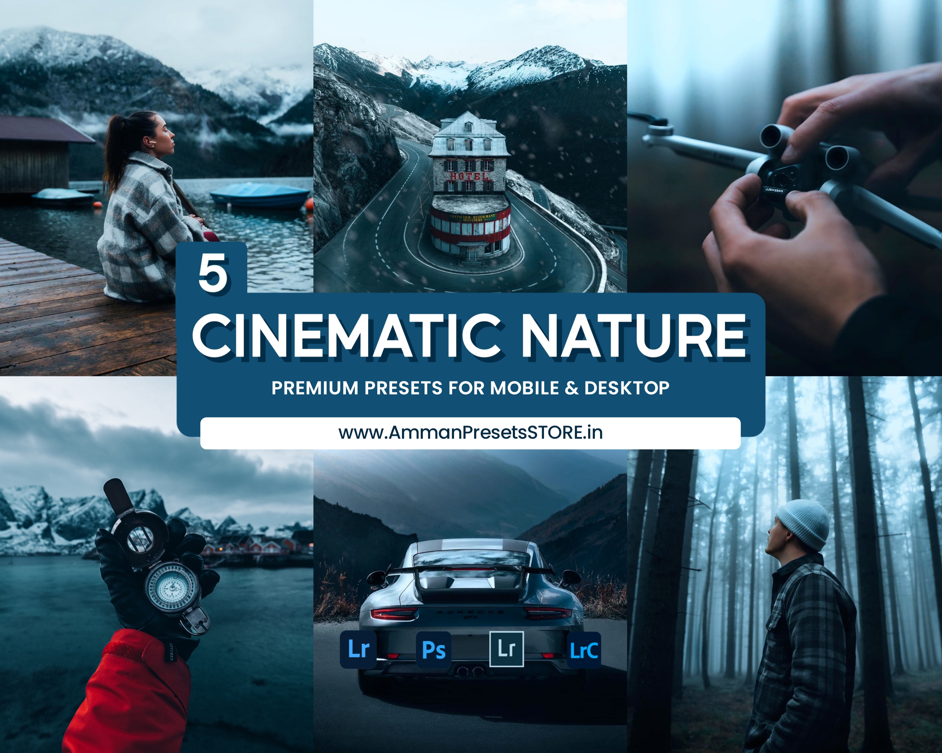 Cinematic Nature Lightroom Presets Collection