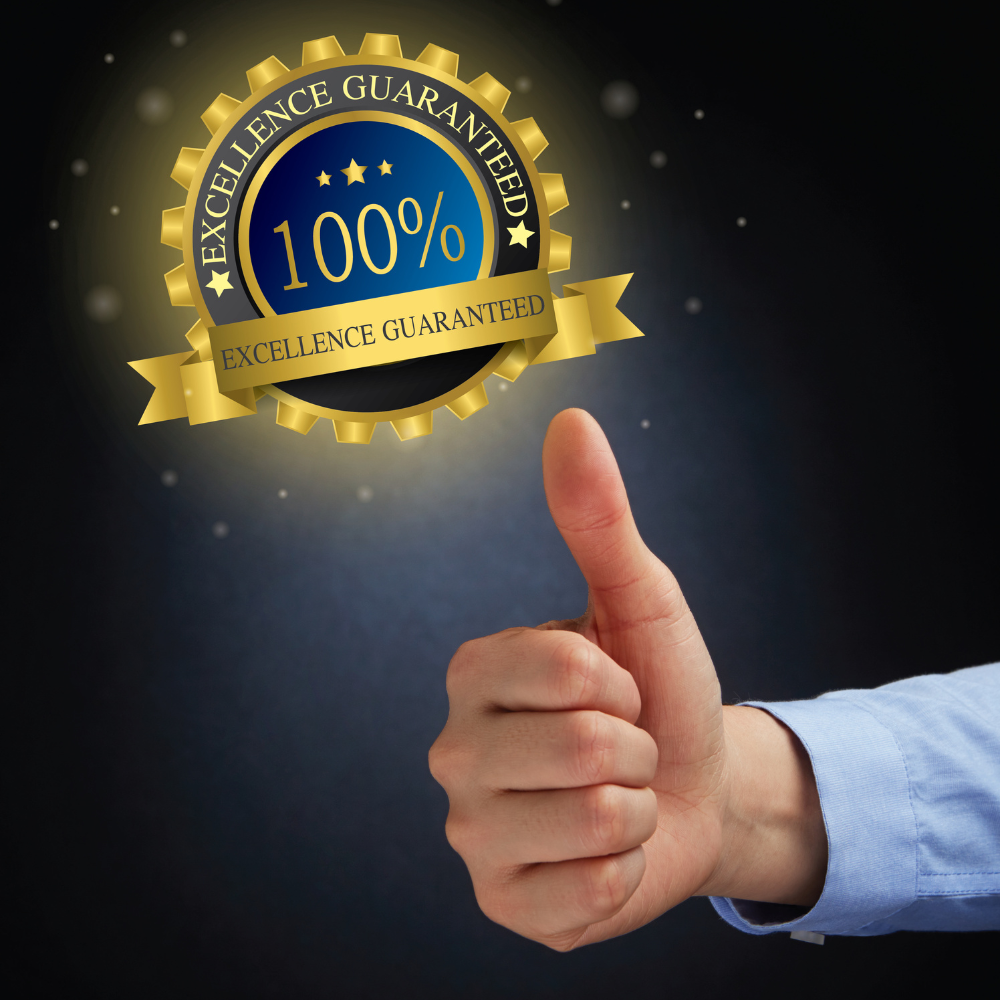 a man's hand with a thumb up