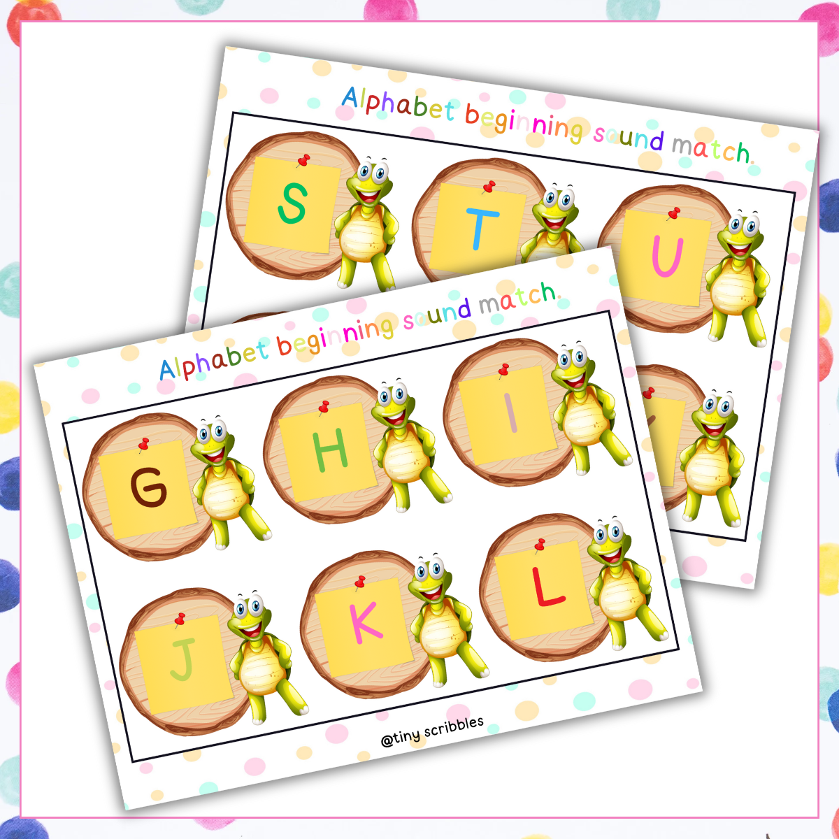 The Alphabet Busy Book, a printable ABC quiet book for Preschool and Pre-K