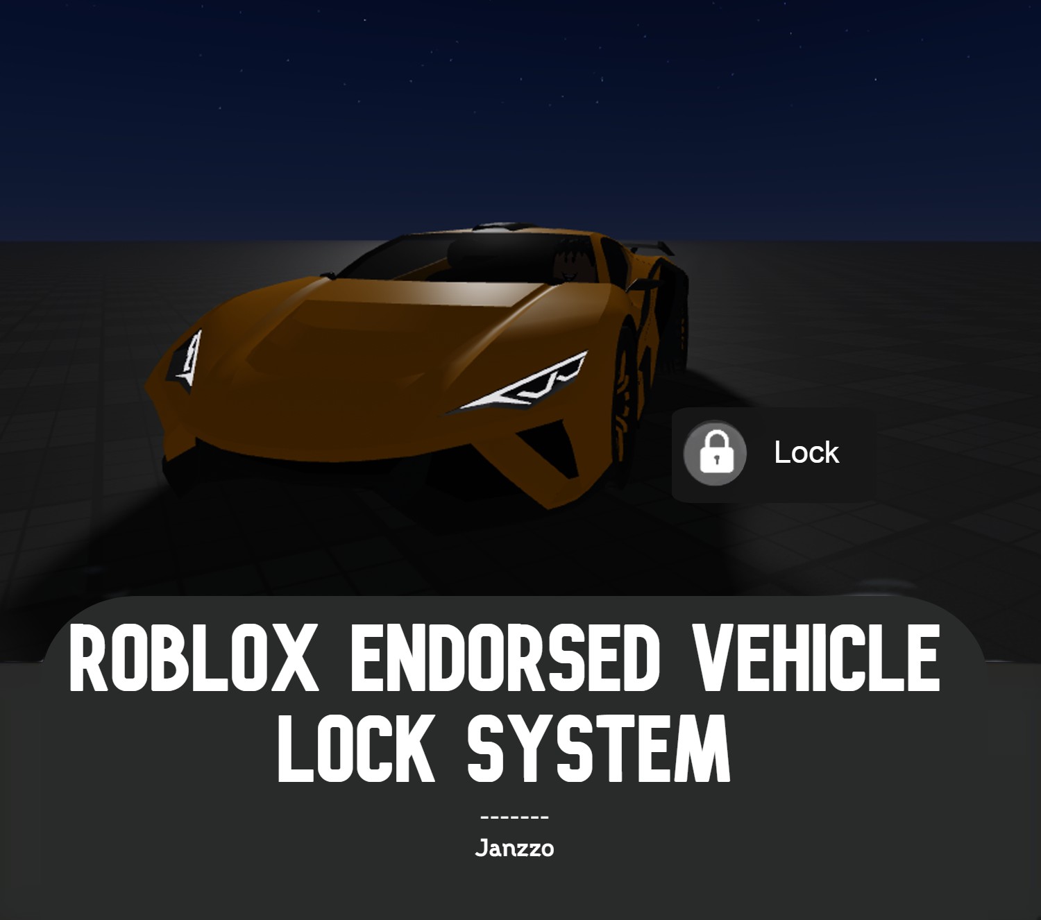 Roblox Endorsed Vehicle Lock System - Payhip