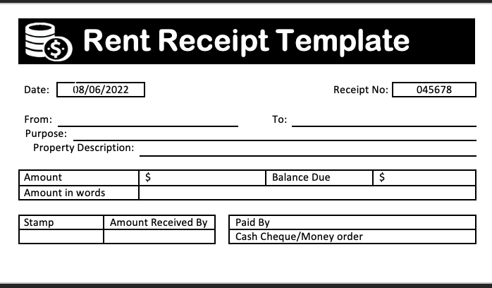 10 Printable Receipt Templates.xlsx .docx | Softcopy®