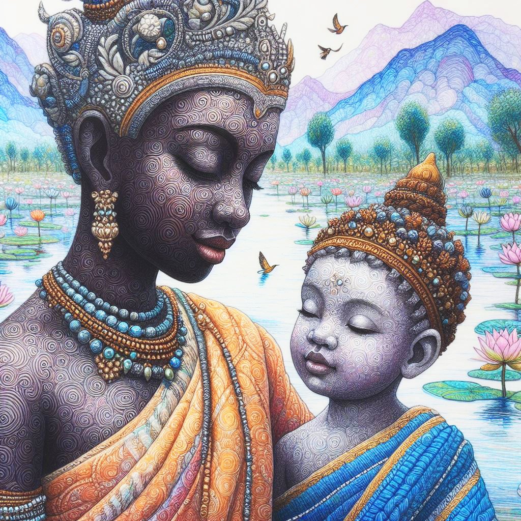 Buddha, buddhism, budhist, Spiritual, Monasteries, Temples, Lotus Flowers, fantasy, wallpapers, dark buddha, child buddha