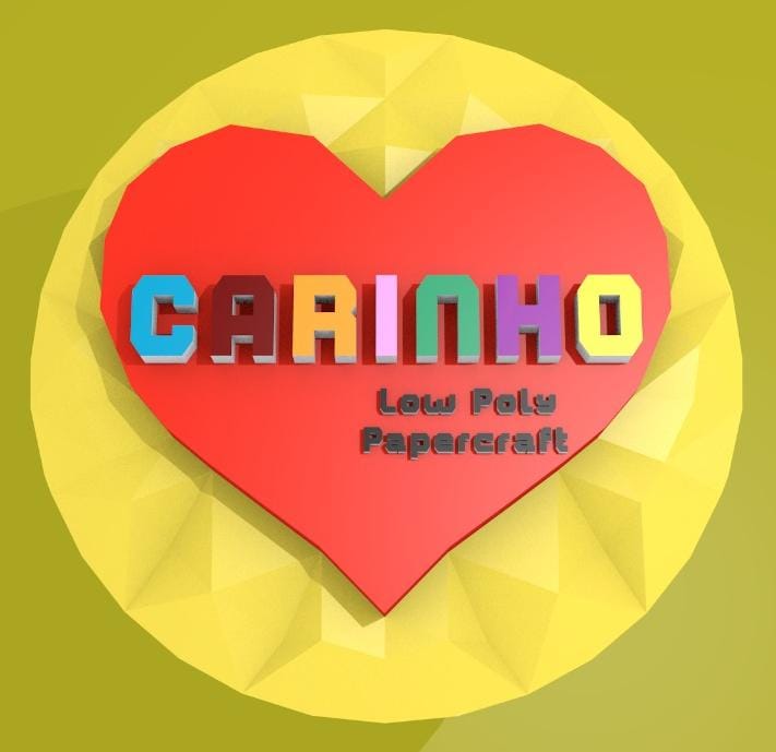Papercraft Low Poly