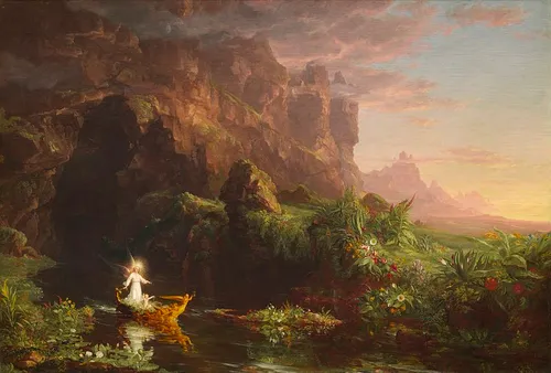 Thomas Cole a Voyage of Life