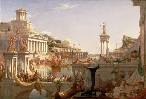 Thomas Cole The Course of Empire, The Consumation