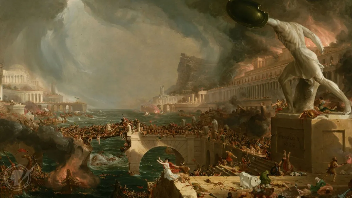 Thomas Cole The Course of Empire, The Destruction