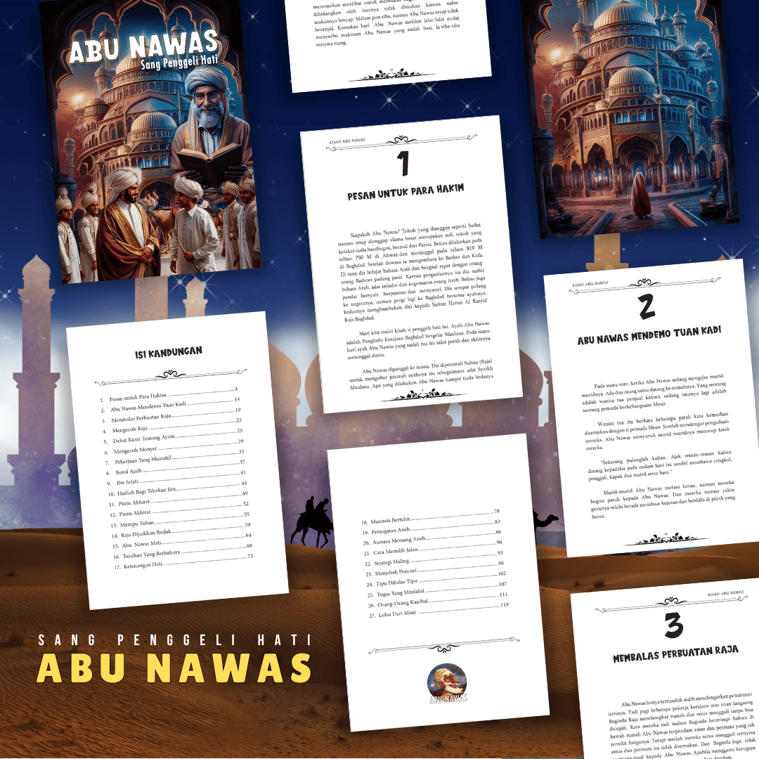 ABU NAWAS - SANG PENGGELI HATI (EBOOK)